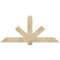 Ekena Millwork Kennewick Rough Sawn Timber Gable Bracket, Douglas Fir, 72"W x 33"H x 6"D x 6"F, 11/12 Pitch GBW072X33X0606KEN00RDF - alternate 1